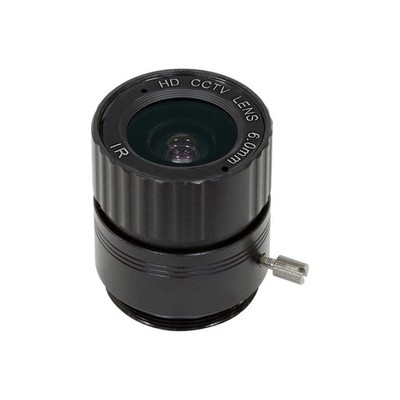 Lens for Raspberry Pi HQ Camera Wide Angle CS-Mount 6mm Focal Length Manual