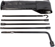 Spare Tire Tool Kit for Ram 1500 2003-2018 Lug Wrench Jack Handle Carry Case