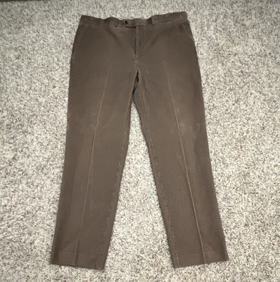 Ralph Lauren Men s Brown Corduroy Dress Pants Size 36W 32L