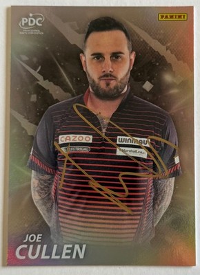 Joe Cullen Hand Signed 2025 Panini PDC Premier League Card Darts Autograph