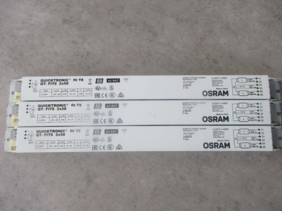 3 EVG  2x58W QT-FIT8 2x58QUICKTRONIC fit T8 OSRAM