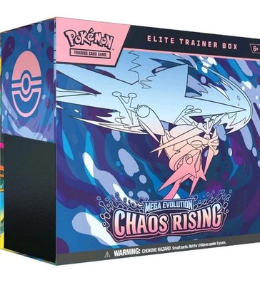 Pokemon Chaos Rising Elite Trainer Box ETB New Sealed
