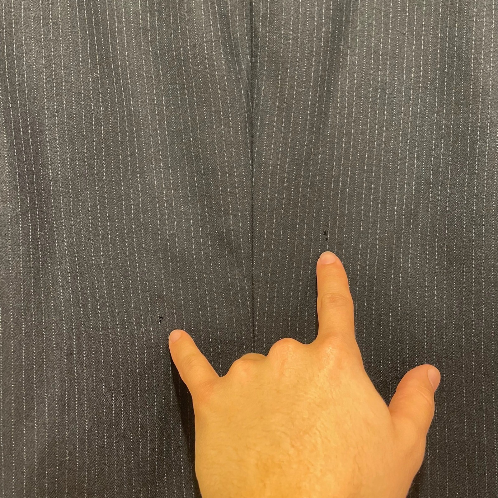 Christian Dior Monsieur Navy Pinstripe Pure Virgin Wool Blazer Sport Coat 36R thumbnail 8