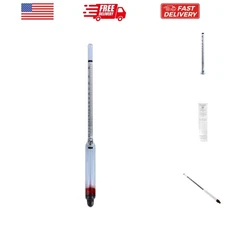 Hydrometer - Alcohol, 0-200 Proof and Tralle
