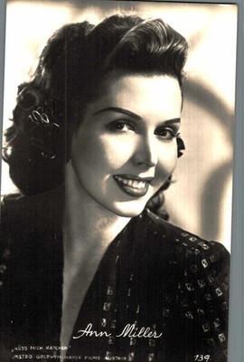 Ann Miller   **   Original Hubmann Postkarte Postcard * Nr.  N 697 d