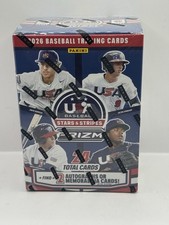2026 Panini Prizm USA Baseball Stars & Stripes Blaster Box - Factory Sealed