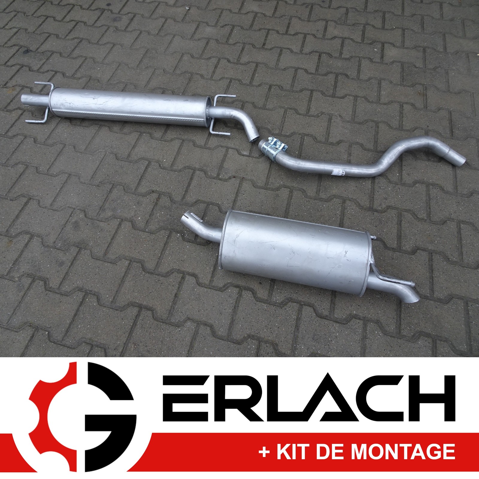Silencieux Opel Zafira B 1.6 anti-bruit pour éliminer les fuites gaz