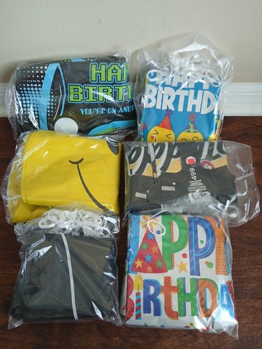 🎈Huge Lot 100+ Happy Birthday Foil Mylar Balloons New Gamer Emoji Smiley Party