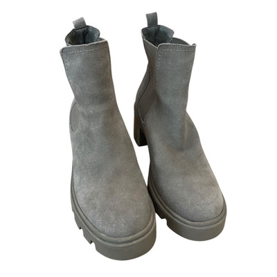 7.5 Splendid Melisa Womens Sueded Leather Ankle Boot Booties Pull On