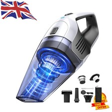 Quiet Operation Handheld Vacuum - 70W Strong Suction, Ideal for Stairs & Carpets