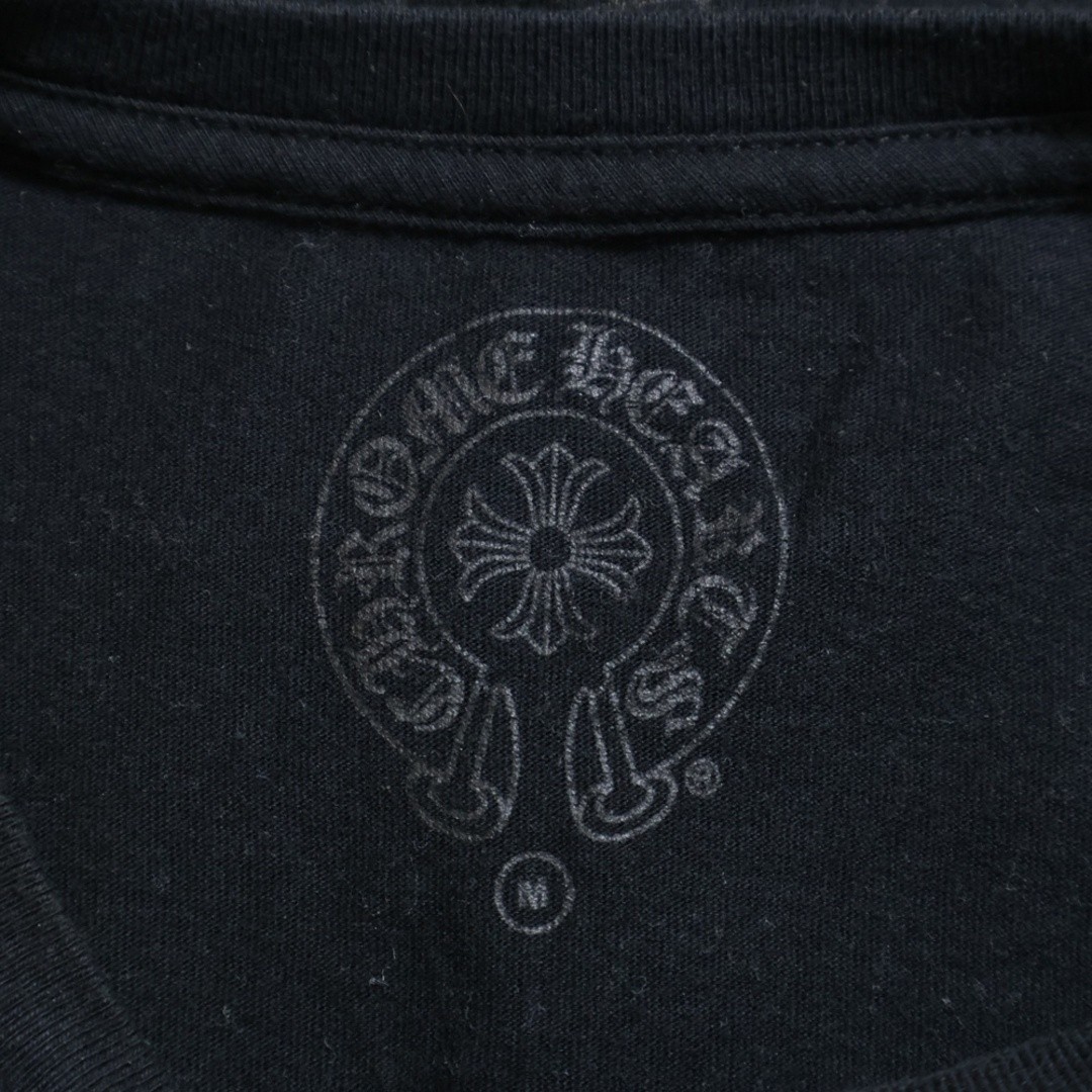 Chrome Hearts L s TEE Back Semi Scroll Label Print Long Sleeve T-shirt Top Used thumbnail 7