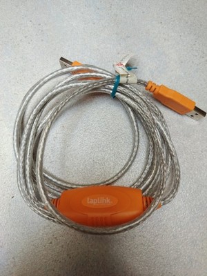 Laplink USB 8' USB 2.0 High-Speed Easy Transfer Cable for PC Mover Software