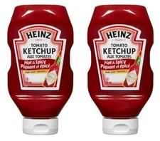 Heinz Tomato Ketchup Hot & Spicy 750ml (2 Pack)