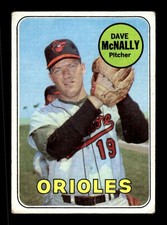 1969 Topps #340 Dave McNally