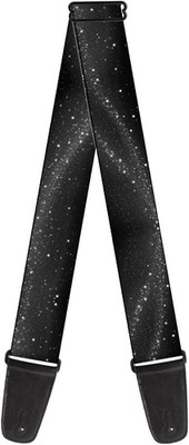 Guitar Strap Galaxy Arch Black Gray White 2 Inches Wide (GS-W30770)