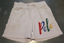Polo Ralph Lauren Kids' Spa Terry Short Pull On with Logo White Size 4 4T