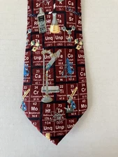 Steven Harris Men's Necktie Tie Polyester Periodic Table Science Equipment 58"
