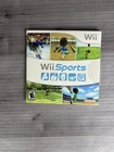 Wii Sports (Nintendo Wii, 2006) Cardboard Sleeve Complete Tested Working