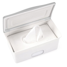 Baby Wipes Dispenser, Baby Wipes Case, Baby Wipes Holder with Weighted Plate, Ke