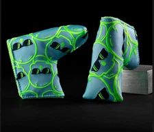 SWAG Golf Cold Fusion Concentric Skulls Putter Headcover blade head cover⛳⛳⛳