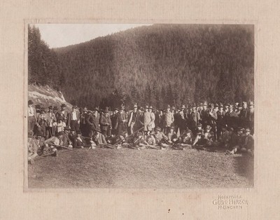 Fürst Albert von Thurn u. Taxis Portrait Foto photo 1910 Jagd Schliersee Jäger