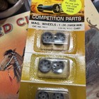 cox 1/24 slot car mag wheels whole card 6 pair 9812 — photo 2