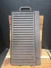 VTG LODGE Grid/Iron Camp Cast Iron Reversible Griddle 7612  19x10 Size