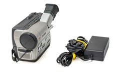 WORKING Samsung VP-W60 PAL 8mm Video8 Analog Cassette Camcorder