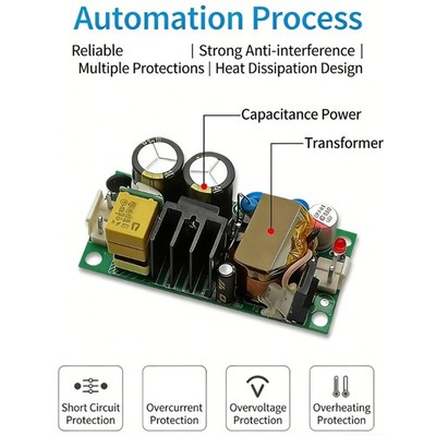 Metal Bucking Power Converters Module For Stable Voltages Regulation In