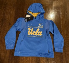 UCLA Bruins Nike Therma-Fit Youth Small 8/10 NCAA Blue Long Sleeve Hoodie NWT