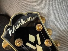 Washburn HB35N 335 Hollowbody Electric Guitar Natural Highly Figured / Flame Top