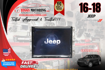 2016-2018 Dodge Jeep Navigation Uconnect Radio Display Screen 68322340AB carplay