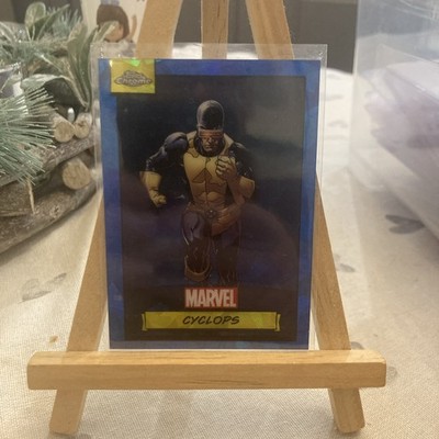 Topps Chrome Marvel Sapphire Cyclops Base #8