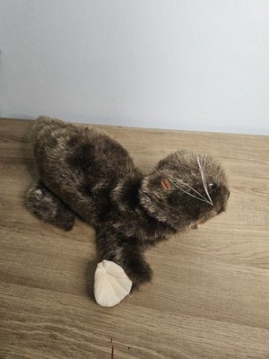 Folkmanis River Otter Hand Puppet Plush Stuffed Animal Brown Realistic