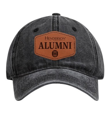 Henderson State Reddies Alumni Dad Hat with Engraved Hex Patch