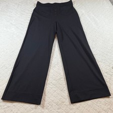 Halara Flex  DayStretch High Waisted Pocket Work Flare Pants -Black - size Large