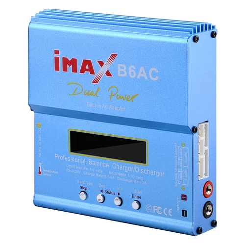 iMAX B6AC 80W Balance Netzteil LCD Digital RC LiPo NiMh Akku Batterie Ladegerät - Bild 9 von 10