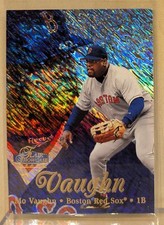 1998 Flair Showcase ROW 1 #24 Mo Vaughn Red Sox RARE SHIMMER REFRACTOR PARALLEL