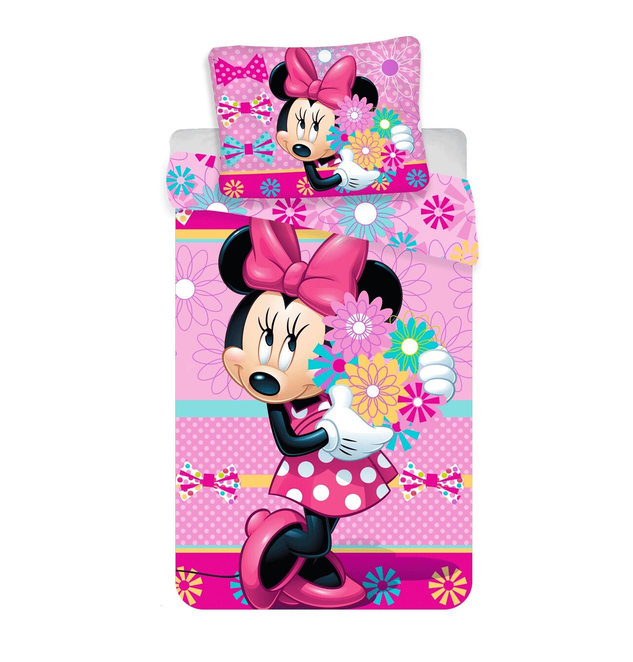 Disney Minnie Mouse Kuschelige Bettwsche Baumwolle 140x200 см и 70x90 см 8290₽