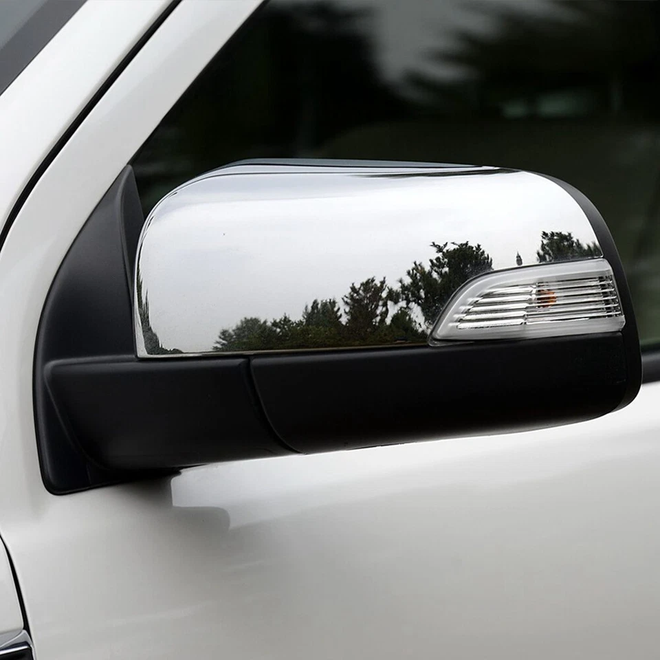 Chrome Mirror Shell Cover Housing Cap For Ford Everest 15-20 Ranger Pickup 12-21 - Image 2 of 4