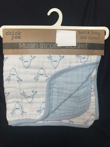 muslin stroller blanket