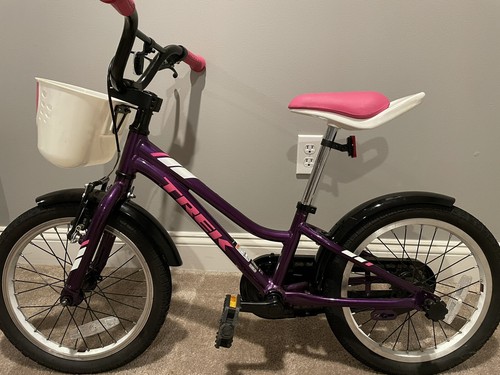 TREK 16” purple kids bike Great 
