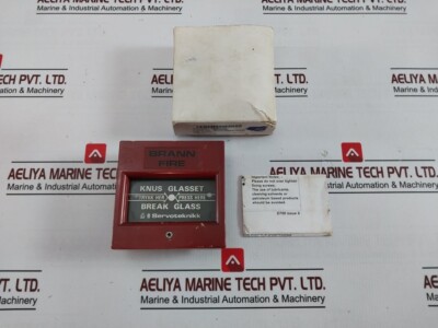 KAC ALARM MCP250M Brann Fire Call Point MCP2A-R039FG-T200-06 514.001.113