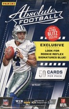2017 PANINI ABSOLUTE FOOTBALL HANGER PACK BOX BLOWOUT CARDS