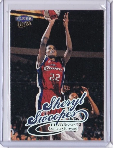 1999-00 Fleer Ultra WNBA Sheryl Swoopes Basketball Cards #1 HOUSTON COMETS HOF