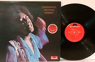 英LP Jimi Hendrix In The West UK初回オリジナル盤 JIMI HENDRIX In The West UK LP VG+ Polydor Deluxe Vinyl Live