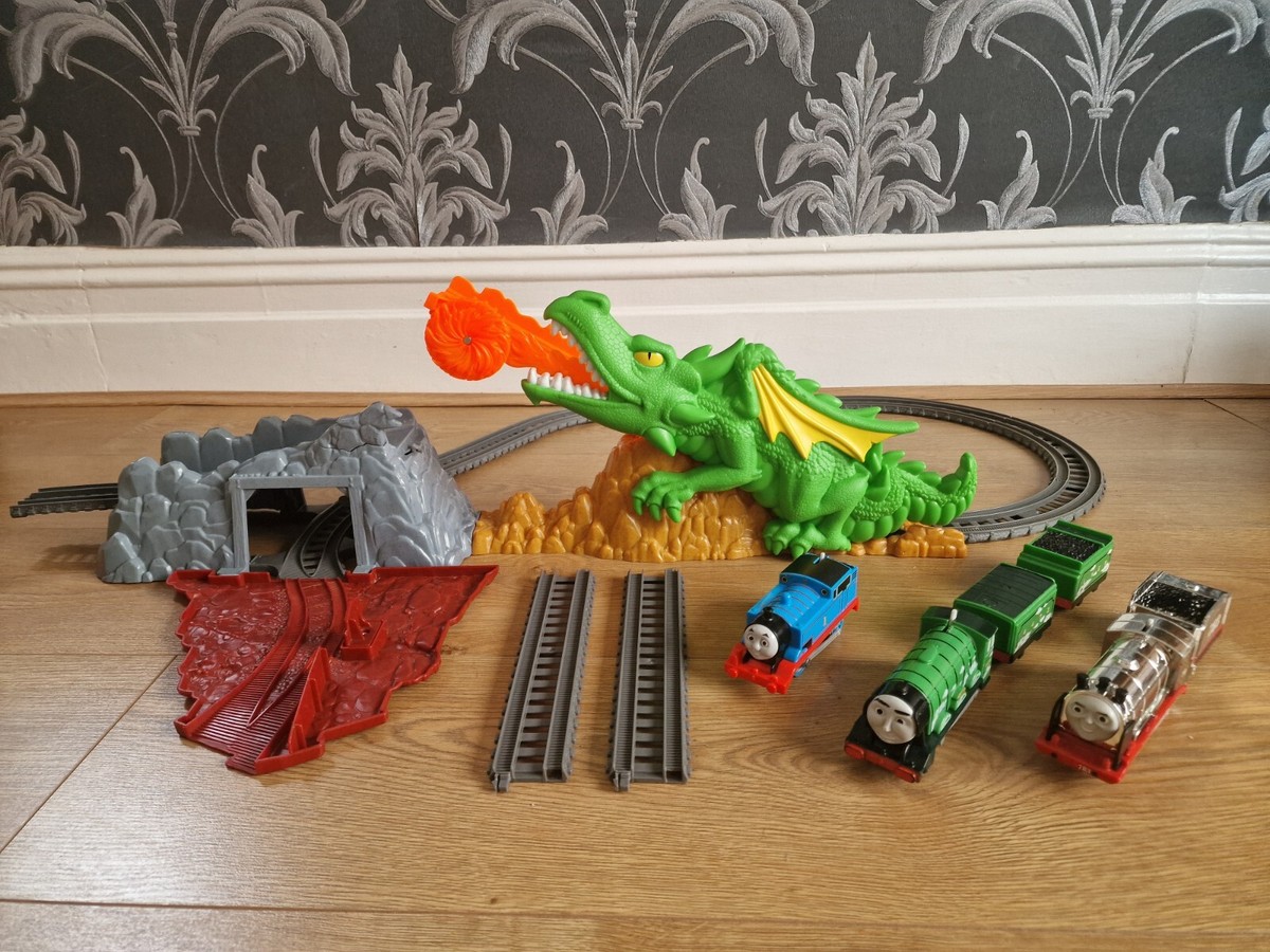 Trackmaster Toy Thomas Trackmaster Dragon Escape Set Thomas
