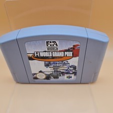 Thumbnail of ebay&reg; auction 317072403014 | Nintendo 64 / N64 Spiel - F1 WORLD GRAND PRIX - Formel 1 Rennen - Modul PAL