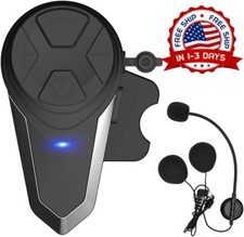 Auriculares Con Bluetooth 5.0 Interfono Intercomunicador Para Cascos De Motos US