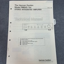 Used Harman Kardon PM645 Vxi Integrated amplifiers for Sale